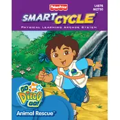 Fisher Price Mattel Smart Cycle Diego Animal Rescue L4878 Toy manual cover