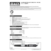 Sealey LED016 Penlight manual cover