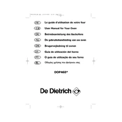 De Dietrich DOC410BE1 Oven manual cover