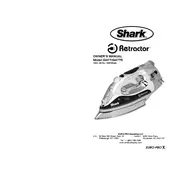 Shark Retractor GI477 Iron manual cover