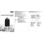 Pyle PWMA1225BT Speaker manual cover