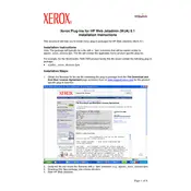 Xerox Plug-Ins for HP Web Jetadmin Ver.8.1 Software manual cover