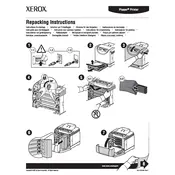 Xerox Phaser 6125 Repacking Instruction Printer manual cover