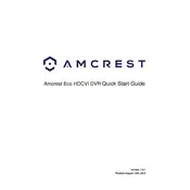 Amcrest AMDV108116 Video Recorder manual cover