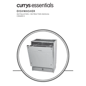 Currys Essentials CID60B10 manual cover