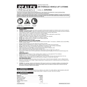 Sealey AVR2500A Lift manual cover