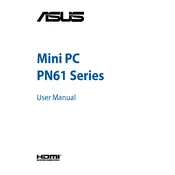 ASUS Mini PC PN61 Computer manual cover