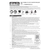 Sealey TIG200HFACDC.V2 Welder manual cover