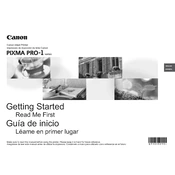 Canon Pixma Pro-1 Series