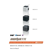 Radionette REXE5BL15E manual cover