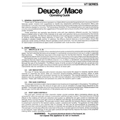 Peavey Deuce VT Series Amplifier manual cover