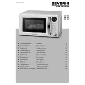 Severin MW 7892 Microwave manual cover