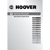 Hoover LLH D813A2X-S manual cover