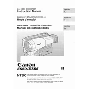 Canon ES50 manual cover