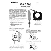 Davis Quick Fist 540 Clamp manual cover