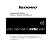 Lenovo H505 Computer manual cover