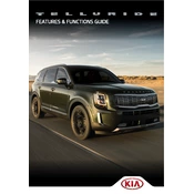 Kia Telluride 2021 Crossover SUV manual cover