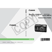 Canon Digital IXUS 980 IS manual cover