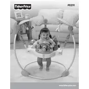 Fisher Price Mattel Precious Planet Jumperoo P0291 Swing manual cover