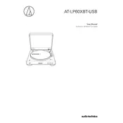 Audio-Technica AT-LP60XBT-USB Turntable manual cover