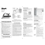 Shark GI568 10 Iron manual cover