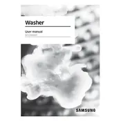 Samsung WA52M8650AV Washing Machine manual cover