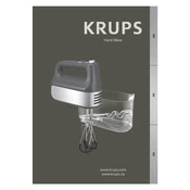 Krups GN492851 Mixer manual cover