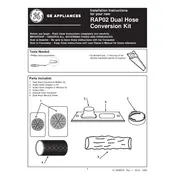 GE RAP02 Conversion Kit manual cover