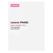 Lenovo PHAB2 PB2-650M Tablet manual cover