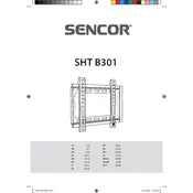 Sencor SHT B301 Mount manual cover