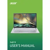 Acer Swift X SFX14-42G Laptop manual cover