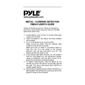 Pyle PMD43 Metal Detector manual cover