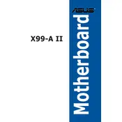 ASUS X99-A II Motherboard manual cover