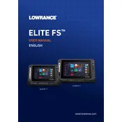 Lowrance Elite FS 7 Chartplotter