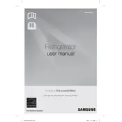 Samsung RF23HCED Refrigerator manual cover