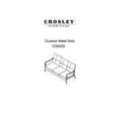 Crosley CO6250 Chair manual cover