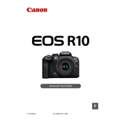 Canon EOS R10 manual cover