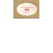 AGA CB Cooker manual cover