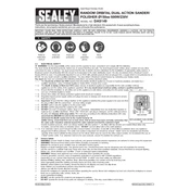 Sealey DAS149 Sander manual cover