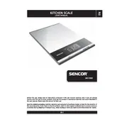 Sencor SKS 5305 Scale manual cover