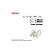 Canon imageFORMULA DR-G1100 manual cover