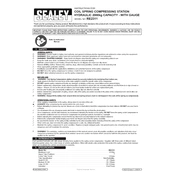 Sealey RE2311 Compressing Station manual cover