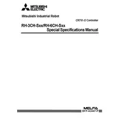 Mitsubishi RH-3CH-Sxx Robot manual cover