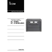 Icom IC-PW1 Amplifier manual cover