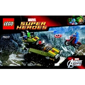 LEGO Avengers 76017 Construction Set manual cover