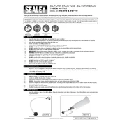 Sealey VS7010 Tube manual cover