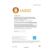 Vizio VS370E TV manual cover