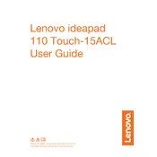 Lenovo 110 Touch-15ACL Laptop manual cover