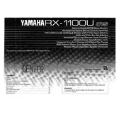 Yamaha RX-1100U Receiver manual cover