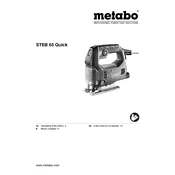 Metabo STEB 65 Quick Saw manual cover